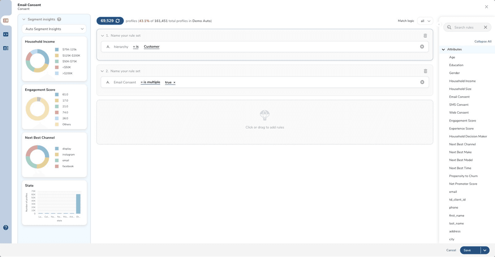 Overview of Treasure Data's Audience Builder