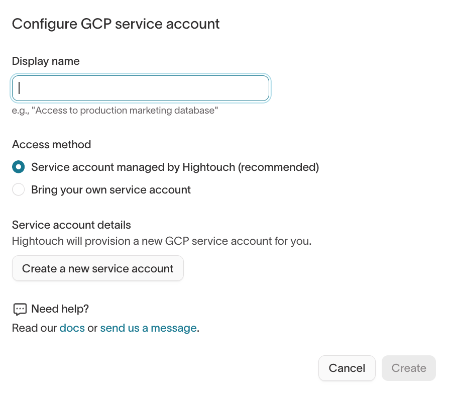Using a managed service acount